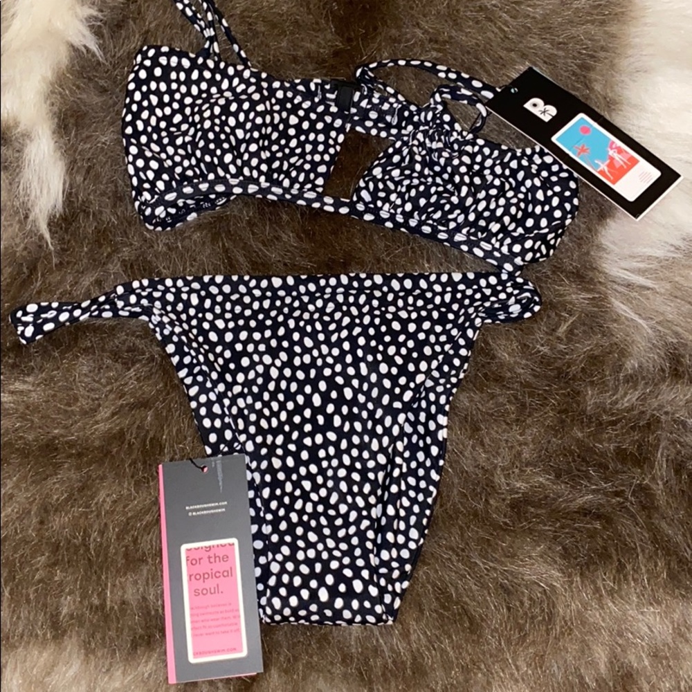 Blackbough two piece bikini paige NWT spotted